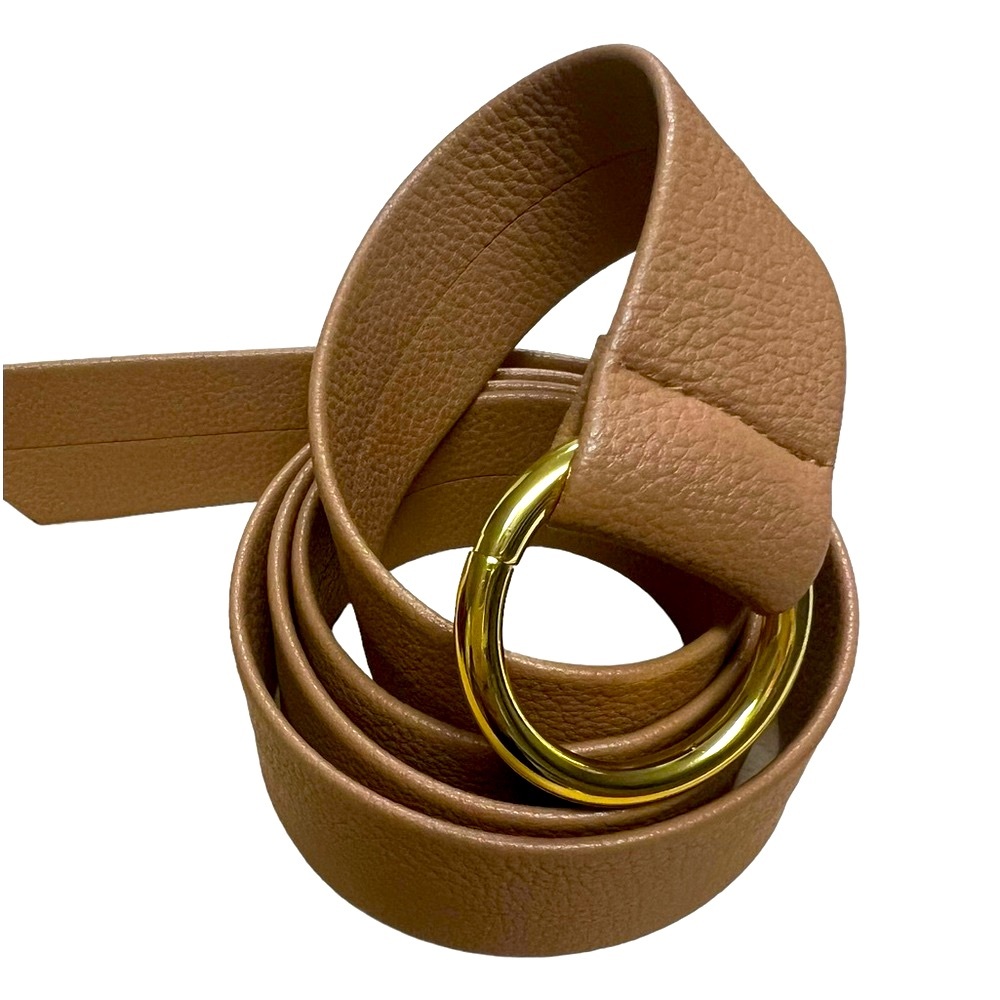 B-Low the belt one size fits most extra long belt with gold buckle for looping